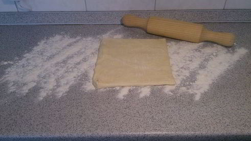 штрудель с тунцом