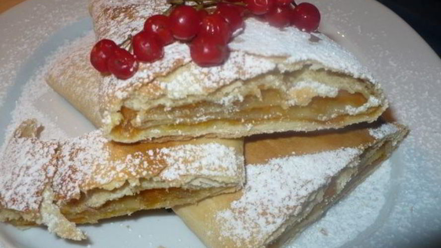 Рецепт штруделя с тыквой