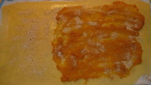 штрудель с тыквой