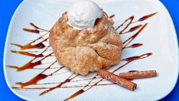 Рецепт Штруделя с яблочно-марципановой начинкой