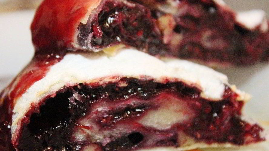 Рецепт штруделя со смородиной