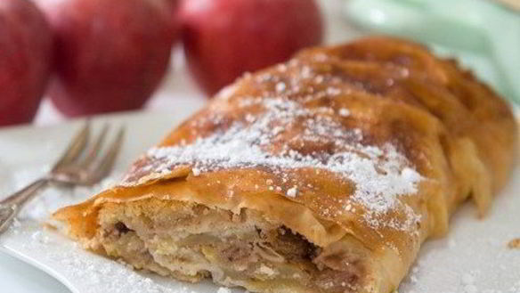 Рецепт Яблочно-пивного штрудель