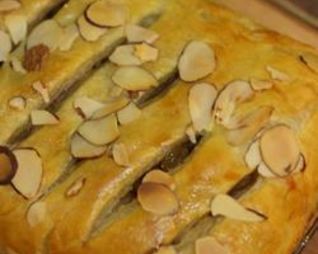 Яблочный штрудель из готового слоеного теста