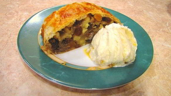 Рецепт Яблочного штруделя