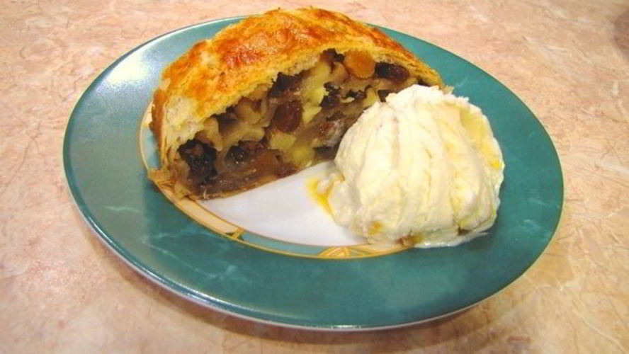 Рецепт яблочного штруделя