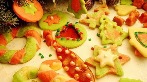 сладкая новогодняя выпечка