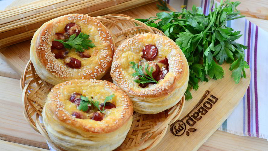 Рецепт слоек пикантных