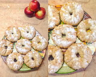 Слойки с ананасом