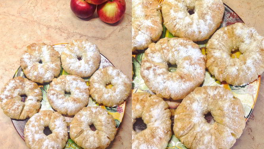 Рецепт слоек с ананасом