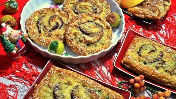 Рецепт Слоек с картошкой и лососем