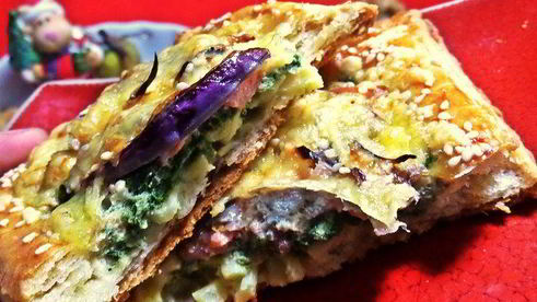 слойки с картошкой и лососем