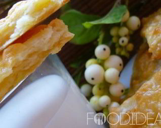 Слойки с картошкой и сыром