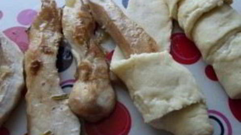 слойки с курицей