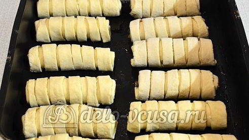 слойки с мясом