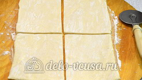 слойки с мясом