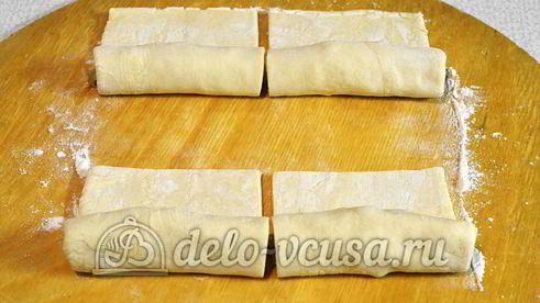 слойки с мясом