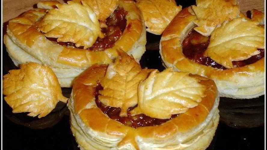 Рецепт слоек золотое яблочко