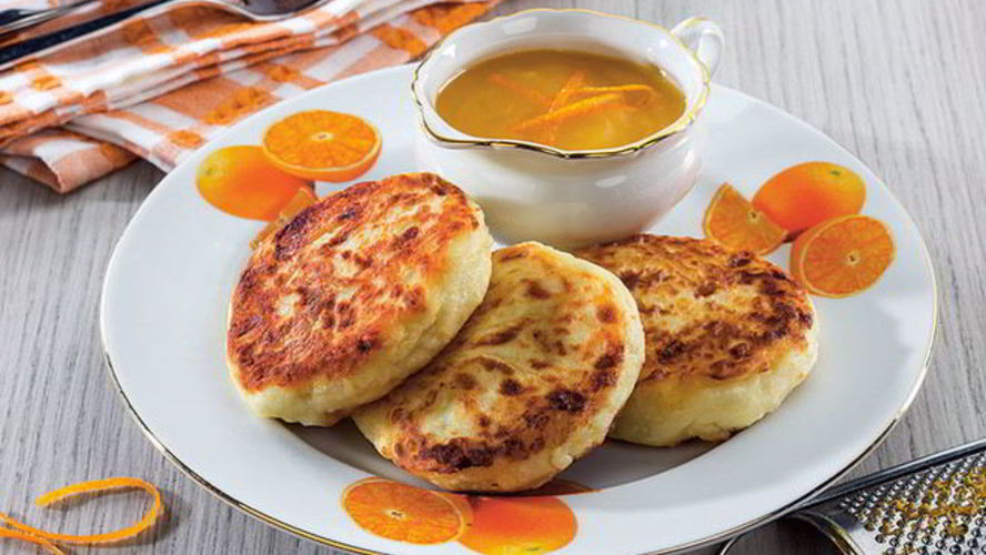 Рецепт апельсиновых сырников