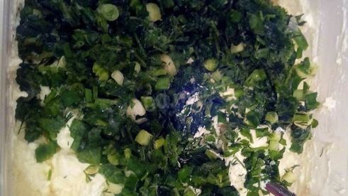 чесночные сырники с перчинкой