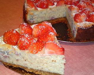 Клубничный Творожник