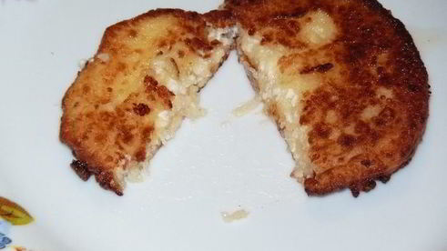 медово-яблочные сырники