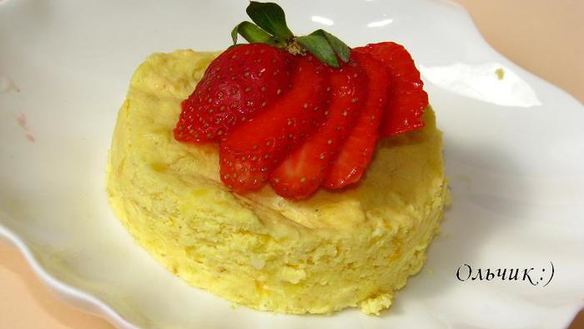 Рецепт Сырника с курагой на пару