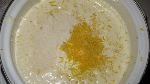 сырник с лимонным курдом