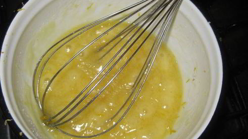 сырник с лимонным курдом