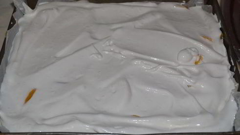 сырник с персиками