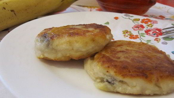 Рецепт Сырников с бананом