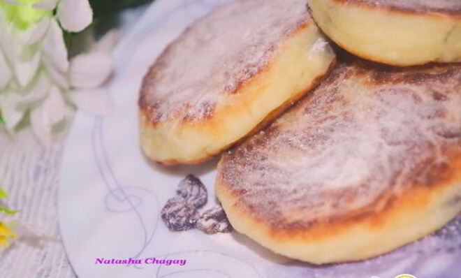 Сырники с изюмом