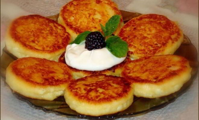 Воздушные сырники