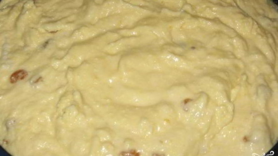 Рецепт бисквитного теста с творогом