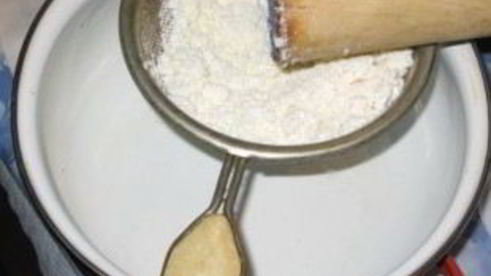 бисквитное тесто с творогом