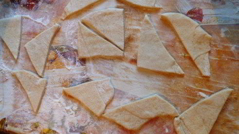 быстрое слоеное тесто на закваске