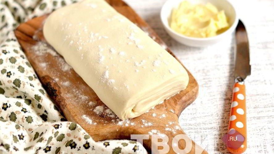 Рецепт быстрого слоеного теста