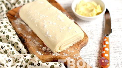 быстрое слоеное тесто