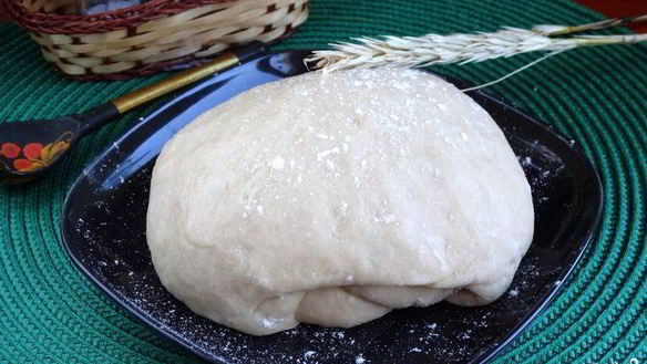 Рецепт Дрожжевого теста на кефире для пирожков