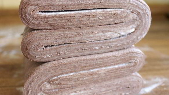 Рецепт Шоколадного слоеного теста