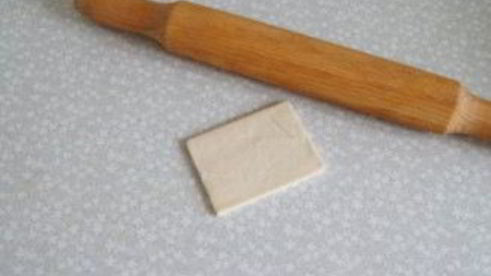 слоеное тесто с яблоками