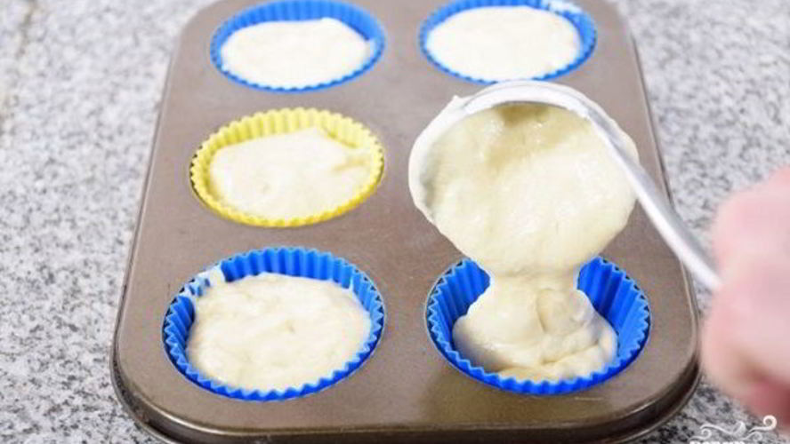 Рецепт теста для кексов в формочках