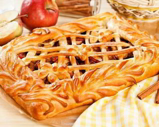 Тесто для пирога с яблоками