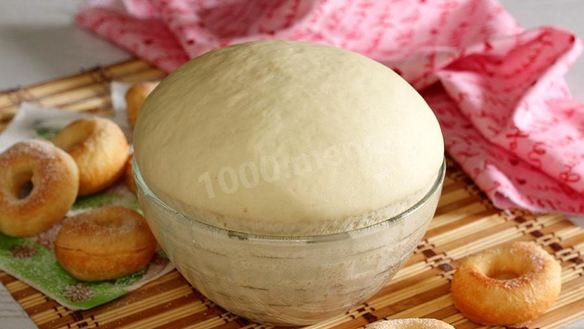 Рецепт Теста для пончиков дрожжевое