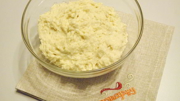 Рецепт Теста на кефире на сковороде