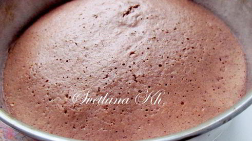 бисквит на кипятке