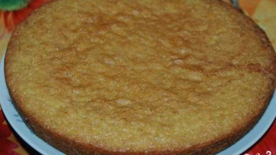 Рецепт домашнего бисквита