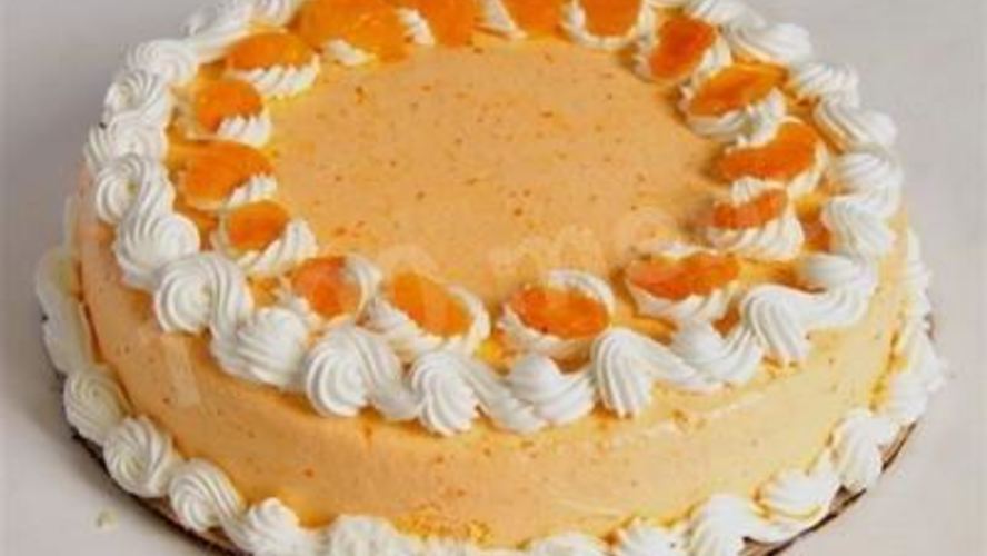 Рецепт йогуртового торта с нежным ванильным кремом