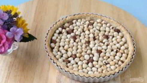 карамельно-ореховый торт