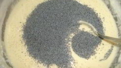 кофейно-маковый торт