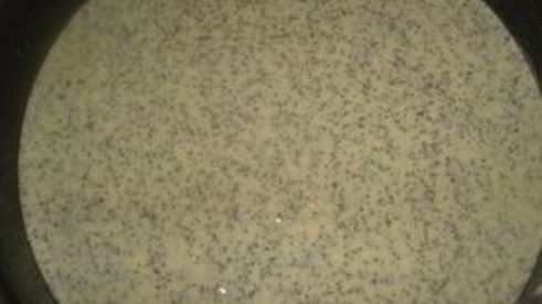 кофейно-маковый торт